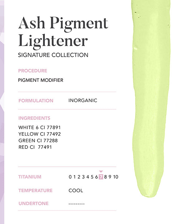 Ash Pigment Lightener