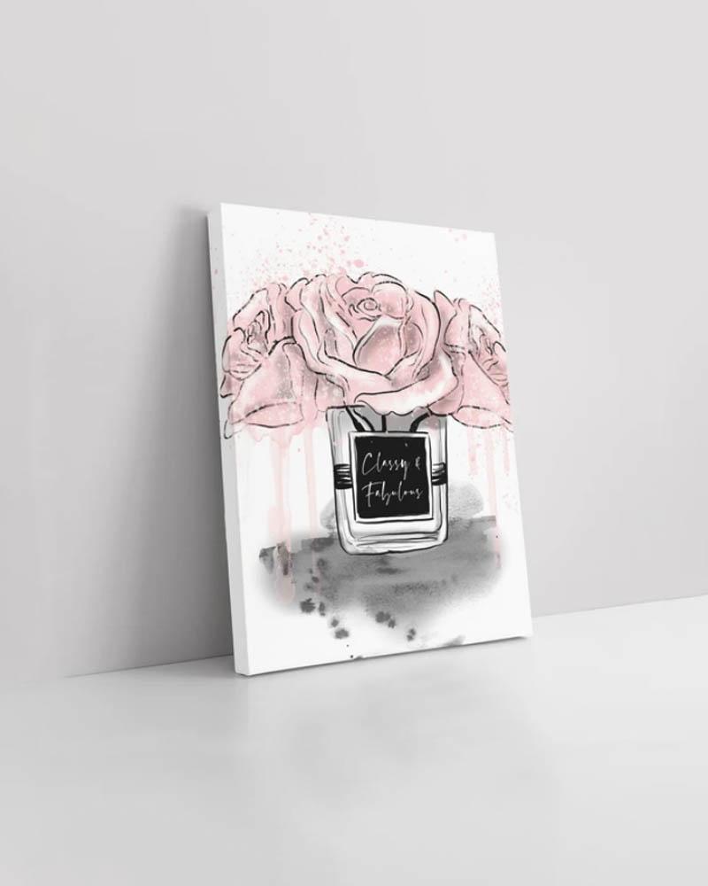 Pink Roses Art Print