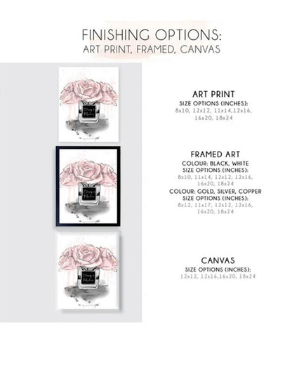 Pink Roses Art Print